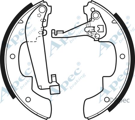 APEC BRAKING Jarrukenkäsarja SHU336